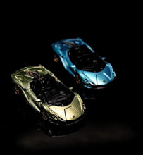 Load image into Gallery viewer, TSC 1:64 Blue Green Sian Super Racing Sports Model Diecast Metal Car New Collection