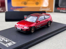 Load image into Gallery viewer, Speedgt 1:64 JDM Red CRX EF SIR Hatchback Sports Model Diecast Metal Car New Collection