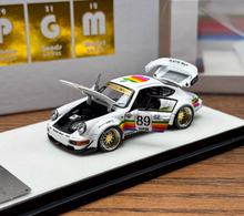 Load image into Gallery viewer, PGM 1:64 White Apple #89 RWB 964 Sports Open Model Diecast Metal Car New Collection