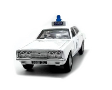 Load image into Gallery viewer, 1:76 White Ford Cortina MKIII Sedan Police Model Diecast Metal Car BN