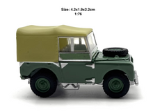 Load image into Gallery viewer, 1:76 Green Defender 90 SUV Off Road Classic Model Diecast Metal Car