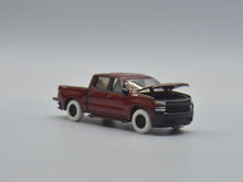 Load image into Gallery viewer, AW 1:64 Wine Red 2020 Silverado Pickup Truck Sport Model Diecast Metal Car New Collection