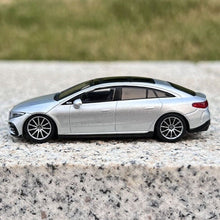 Load image into Gallery viewer, MINIGT 1:64 Silver EQS 580 4Matic EV Sedan Sport Model Diecast Metal Car #508