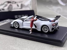 Load image into Gallery viewer, RM 1:64 White Venom F5 Figure Racing Sports Model Diecast Metal Car New Collection