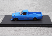 Load image into Gallery viewer, SH 1:64 Blue Datsun Sunny Pickup Truck Accessory Model Diecast Resin Car