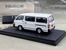 Load image into Gallery viewer, Model1 1:64 White Hiace Delivery Mini Van MK4 H100 Model Diecast Metal Car New Collection