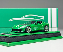 Load image into Gallery viewer, GLAMCRAFT 1:64 Green 812C Sports Open Model Diecast Metal Car New Collection