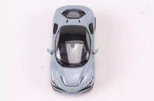 Load image into Gallery viewer, SOLO 1:64 Gray SF90 Super Racing Sports Model Diecast Metal Car New