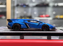 Load image into Gallery viewer, DMH 1:64 Blue Veneno Super Racing Sports Model Diecast Resin Car New Collection