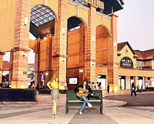 Load image into Gallery viewer, 1:64 Painted Figure Mini Model Miniature Resin Diorama Set Couple Lady GuitarMan