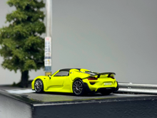 Load image into Gallery viewer, TH 1:64 Yellow 918 Spyder Sports Model Diecast Metal Car New Collection