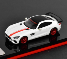 Load image into Gallery viewer, Scalemini 1:64 White GTS Hatchback Racing Sports Model Diecast Resin Car New