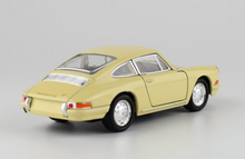 Load image into Gallery viewer, WELLY 1:36 Yellow 1954 911 Classic Racing Sports Model Diecast Toy Metal Car