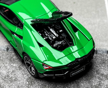 Load image into Gallery viewer, LCD 1:64 Green Revuelto Racing Sports Model Diecast Metal Car New Collection