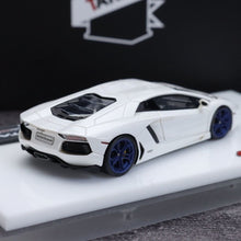 Load image into Gallery viewer, Tardis 1:64 White Aventador LP700-4 Sports Model Diecast Resin Car New Collection