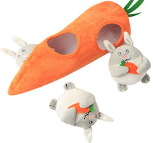 Load image into Gallery viewer, Dog Hide and Seek Toys Chew Puppy Fluffy Puzzle Interactive Toy Animal Shape Pet