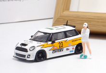 Load image into Gallery viewer, Aurora 1:64 Mini Copper Figure Sports Model Diecast Metal Car New Collection