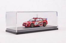 Load image into Gallery viewer, 1:64 OKM Red Impreza WRX STI WRC GC8 #1 Sports Model Diecast Metal Car New