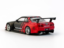 Load image into Gallery viewer, Tarmac 1:64 Advan Skyline GTR R32 Widebody Sports Model Diecast Metal Car New Collection