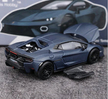 Load image into Gallery viewer, TH 1:64 Matte Blue Temerario Sports Model Diecast Metal Car New Collection