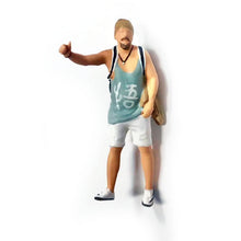 Load image into Gallery viewer, 1:64 Painted Figure Mini Model Miniature Resin Diorama Trendy Summer Caual Man