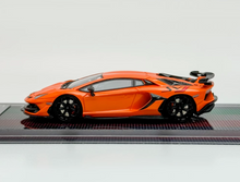 Load image into Gallery viewer, U2 1:64 Orange Novitec Aventador SVJ LP770 Sports Model Diecast Resin Car New Collection