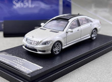 Load image into Gallery viewer, SW 1:64 Pearl White S65L Mk5 W221 Sedan Sports Model Diecast Metal Car New Collection