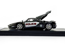 Load image into Gallery viewer, King 1:64 Black NFS Police Enzo Racing Sports Model Diecast Metal Car New Collection