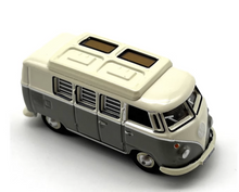 Load image into Gallery viewer, 1:76 Green VW T1 Camper Van Classic Vintage Model Diecast Metal Car