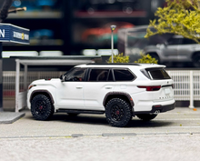 Load image into Gallery viewer, CM 1:64 White Sequoia Full Sized SUV ORV Sports Model Diecast Metal Car New Collection
