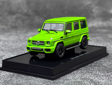 Load image into Gallery viewer, AUTOart 1:64 Green Benz AMG G63 ORV SUV Sports Model Car ABS BN