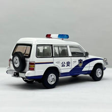 Load image into Gallery viewer, DBGT 1:64 White Police Pajero V31 SUV ORV Sports Model Diecast Metal Car New Collection