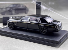 Load image into Gallery viewer, SW 1:64 Black Phantom VII 7 Luxury Sedan Sports Model Diecast Metal Car New Collection