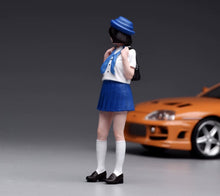 Load image into Gallery viewer, 1:24 Painted Figure Model Miniature Resin Diorama Pretty Girl Student Uniform