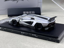 Load image into Gallery viewer, PSC 1:64 Silver LP800-4 Racing Sports Model Diecast Metal Car New Collection