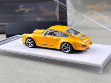 Load image into Gallery viewer, Zincit 1:64 Yellow 911 964 Singer Coupe Sports Model Diecast Metal Car New Collection