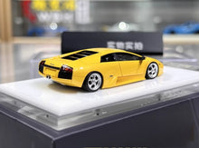 Load image into Gallery viewer, 1:64 CL Yellow Murcielago Hard Top Racing Sports Model Diecast Resin Car New Collection