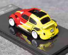 Load image into Gallery viewer, INSPIRE 1:64 Red Yellow VW RWB Beetle Sports Model Diecast Metal Car New Collection