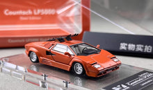 Load image into Gallery viewer, FY 1:64 Orangee Countach LP5000 Snow Ski Sports Model Diecast Metal Car New Collection