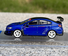 Load image into Gallery viewer, CM 1:64 JDM STI WRX Widebody Racing Sports Model Diecast Metal Car BN