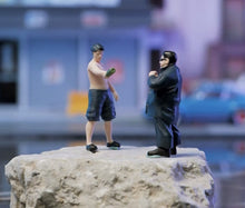 Load image into Gallery viewer, 1:64 Painted Figure Mini Model Miniature Resin Diorama Shirtless Man Hold Wine New Collection