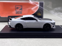 Load image into Gallery viewer, DCM 1:64 White Mustang Dark Horse Coupe Sports Model Diecast Metal Car New Collection