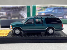Load image into Gallery viewer, Bliss 1:64 Green Suburban GMT400 SUV Sports Model Diecast Metal Car New Collection