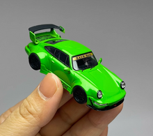 Load image into Gallery viewer, 1:64 Green RWB 993 964 Racing Sports Classic Model Diecast Metal Car New