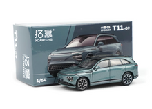 Load image into Gallery viewer, XCARTOYS 1:64 Green Xpeng G9 EV Electric Vehicle SUV Model Diecast Metal Car