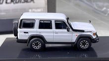 Load image into Gallery viewer, Model1 1:64 White Land Cruiser LC70 ORV Off Road Model Metal Diecast Car New Collection