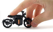 Load image into Gallery viewer, XCARTOYS 1:24 Black Niu SQi Electromobile Sports Bike Bicycle Model Toy Metal