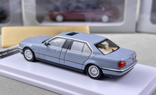 Load image into Gallery viewer, DCM 1:64 Grey 1998-01 E38 L7 728il Luxury Sedan Model Diecast Metal Car New Collection