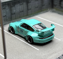 Load image into Gallery viewer, 1:64 Blue RWB 993 #19 Racing Sports Classic Model Diecast Metal Car New