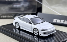 Load image into Gallery viewer, Transcend 1:64 White 1995 Eclipse GS Coupe Sports Model Diecast Metal Car New Collection